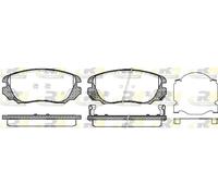 Brake pads Front Axle 21385.02 ROADHOUSE for SAAB OPEL CHEVROLET