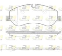 Brake pads Front Axle 21520.02 ROADHOUSE for FORD TRANSIT Van TRANSIT V363 Bus