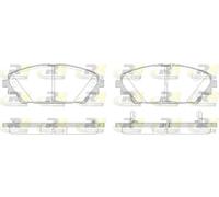 Brake pads Front Axle 21569.02 ROADHOUSE for MAZDA 3 3 Saloon CX-3