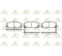 Brake pads Front Axle 2228.02 ROADHOUSE for HONDA ACURA