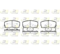 Brake pads Front Axle 2254.02 ROADHOUSE for DAIHATSU CHARADE Mk II