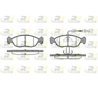 BRAKE PAD SET DISC BRAKE 2461.02 FOR PEUGEOT 205/Hatchback/Van/Fourgonnette 1.8L