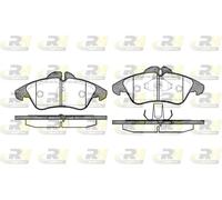 Brake pads Front Axle 2578.00 ROADHOUSE for MERCEDES-BENZ SPRINTER 2-t Bus