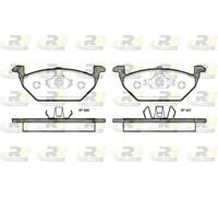 Brake pads Front Axle 2633.20 ROADHOUSE for SEAT VW AUDI SKODA RENAULT