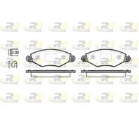 Brake pads Front Axle 2643.20 ROADHOUSE for PEUGEOT CITROËN