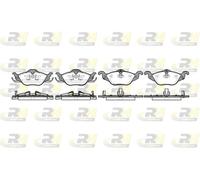 Brake pads Front Axle 2684.02 ROADHOUSE for OPEL CHEVROLET