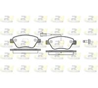 Brake pads Front Axle 2858.11 ROADHOUSE for FIAT ALFA ROMEO CITROËN PEUGEOT