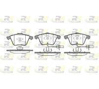 Brake pads Front Axle 2964.12 ROADHOUSE for AUDI SEAT