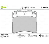 VALEO 301048 Brake pad set