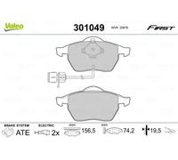 VALEO 301049 Brake pad set