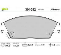 Brake pads Front Axle 301052 VALEO for HYUNDAI ACCENT I ACCENT Saloon LANTRA