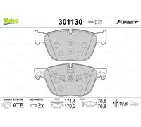 VALEO 301130 Brake pad set