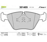 VALEO 301409 Brake pad set