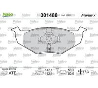 VALEO 301488 Brake pad set