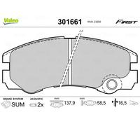 Brake pads Front Axle 301661 VALEO for OPEL FRONTERA B