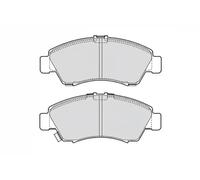 VALEO - Brake pads First - 301760 - Set of 4 pads - Front axle - Fully equipped with mounted accessories