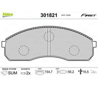 VALEO 301821 Brake pad set