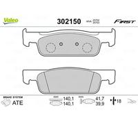 VALEO 302150 Brake pad set