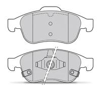 Brake pads Front Axle 302207 VALEO for JEEP FIAT