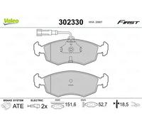 Brake pads Front Axle 302330 VALEO for FIAT PUNTO EVO PALIO PALIO Weekend PUNTO