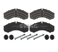 Brake pads Front Axle 33 10 7492 SWAG for IVECO DAILY IV Bus DAILY III Van