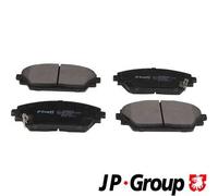 Brake pads Front Axle 3863604910 JP GROUP for MAZDA 3 3 Saloon CX-3 CX-30