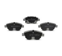 ASHIKA 50-00-0075 Brake pad set