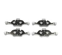 Brake pads Front Axle 50-00-0128 ASHIKA for BMW 7 5 5 Touring 6 Gran Turismo X3