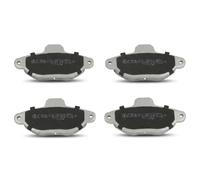 Brake pads Front Axle 50-00-0227 ASHIKA for FIAT PUNTO PUNTO Convertible PANDA