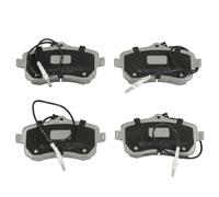 Brake pads Front Axle 50-00-0652 ASHIKA for PEUGEOT 407 407 SW 407 Coupe