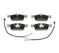 Brake pads Front Axle 50-00-0657 ASHIKA for PEUGEOT 508 I 508 SW I
