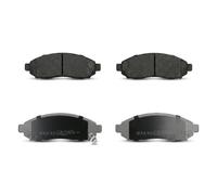 Brake pads Front Axle 50-01-121 ASHIKA for NISSAN LEAF NP300 PICKUP NAVARA NP300