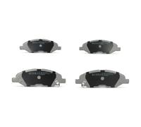 Brake pads Front Axle 50-01-127 ASHIKA for NISSAN NOTE MICRA III TIIDA Hatchback