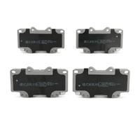 Brake pads Front Axle 50-02-226 ASHIKA for TOYOTA HILUX VIGO VII Pickup