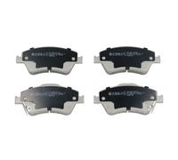 Brake pads Front Axle 50-02-250 ASHIKA for TOYOTA AURIS COROLLA Saloon