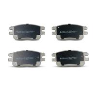 Brake pads Front Axle 50-02-271 ASHIKA for TOYOTA PREVIA / ESTIMA II