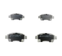 Brake pads Front Axle 50-02-281 ASHIKA for TOYOTA YARIS/VITZ