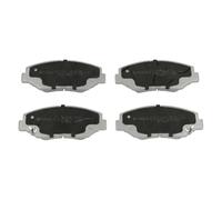 Brake pads Front Axle 50-04-401 ASHIKA for HONDA CR-V Mk II ACCORD VII PILOT