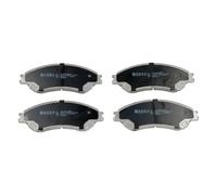 ASHIKA 50-08-821 Brake pad set