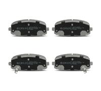 Brake pads Front Axle 50-0K-010 ASHIKA for HYUNDAI KIA