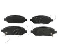 Brake pads Front Axle 500407 JAPKO for OPEL KARL