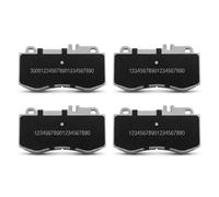 Brake pads Front Axle 500522 JAPKO for MERCEDES-BENZ CLS E-CLASS E-CLASS T-Model