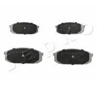 Brake pads Front Axle 50353 JAPKO for MAZDA 323 F Mk V