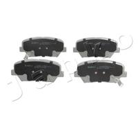 Brake pads Front Axle 50H26 JAPKO for HYUNDAI KIA