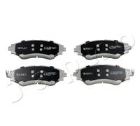 Brake pads Front Axle 50W05 JAPKO for DAEWOO CHEVROLET