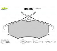 VALEO 598500 Brake pad set
