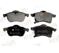 Brake pads Front Axle 6001660 KRAFT AUTOMOTIVE for OPEL ASTRA G Hatchback