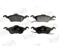 Brake pads Front Axle 6002300 KRAFT AUTOMOTIVE for FORD FOCUS I FOCUS I Saloon
