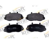 Brake pads Front Axle 6005180 KRAFT AUTOMOTIVE for RENAULT OPEL