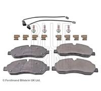 Brake Pads Set fits FORD TRANSIT CUSTOM V362 TDCi 2.2D Front 2012 on Blue Print